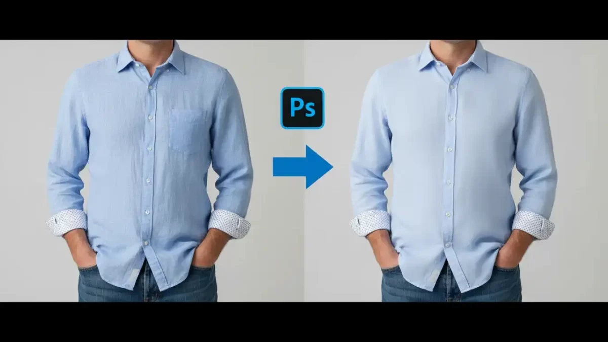 How You Remove Clothing Wrinkles in Photoshop