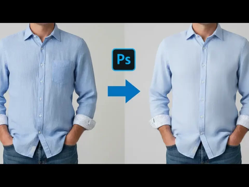 How You Remove Clothing Wrinkles in Photoshop