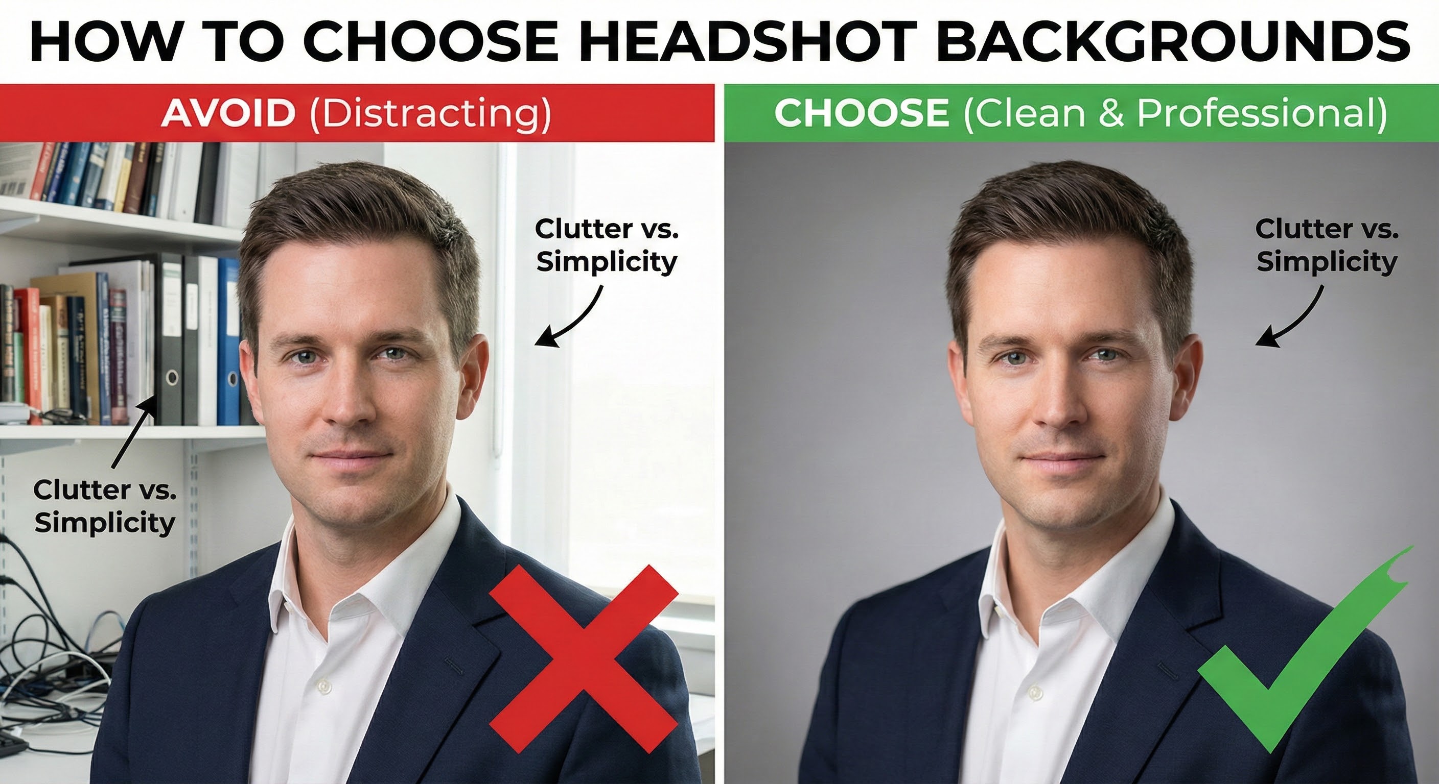 How to Choose the Best Backgrounds for Headshots