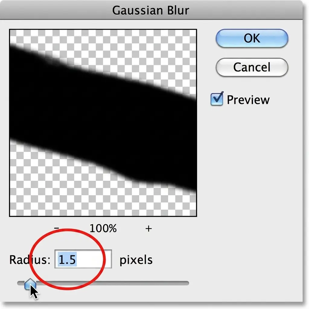 Gradient layer mask fading shadow naturally in Photoshop