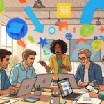 Designers exploring adobe illustrator alternative tools in creative workspace