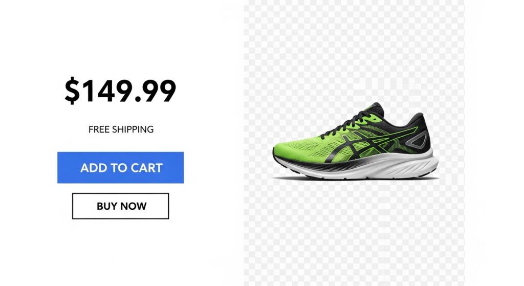 E-commerce product display using clipping path in Illustrator