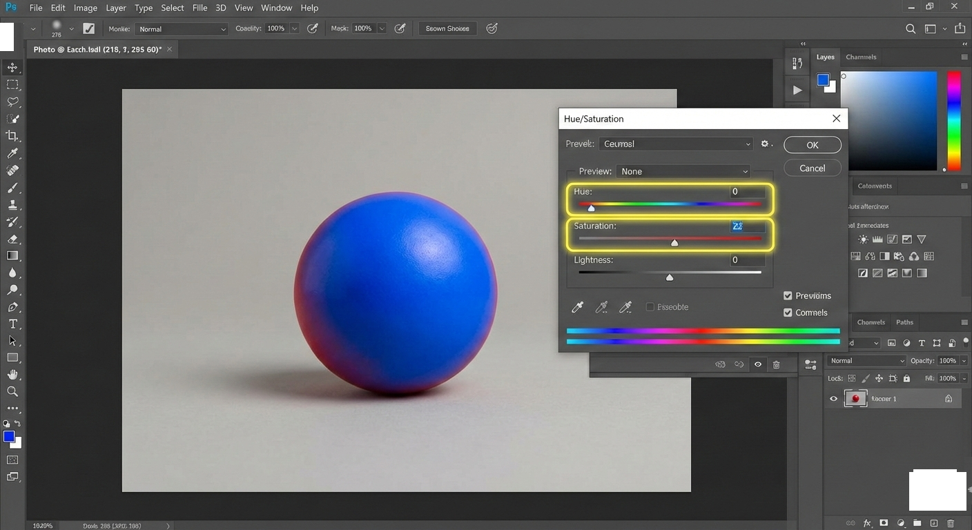 How to Change Color in Photoshop: Step-by-Step Guide
