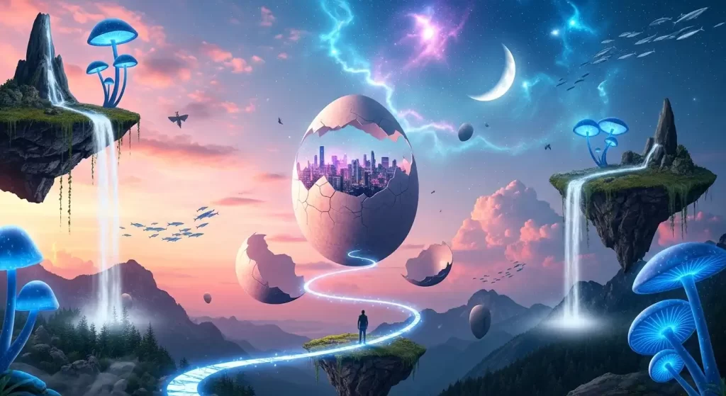 Surreal Photoshop composite inspiring advanced creativity