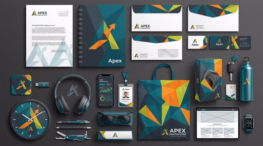 graphic design examples for Visual Identity & Brand Design