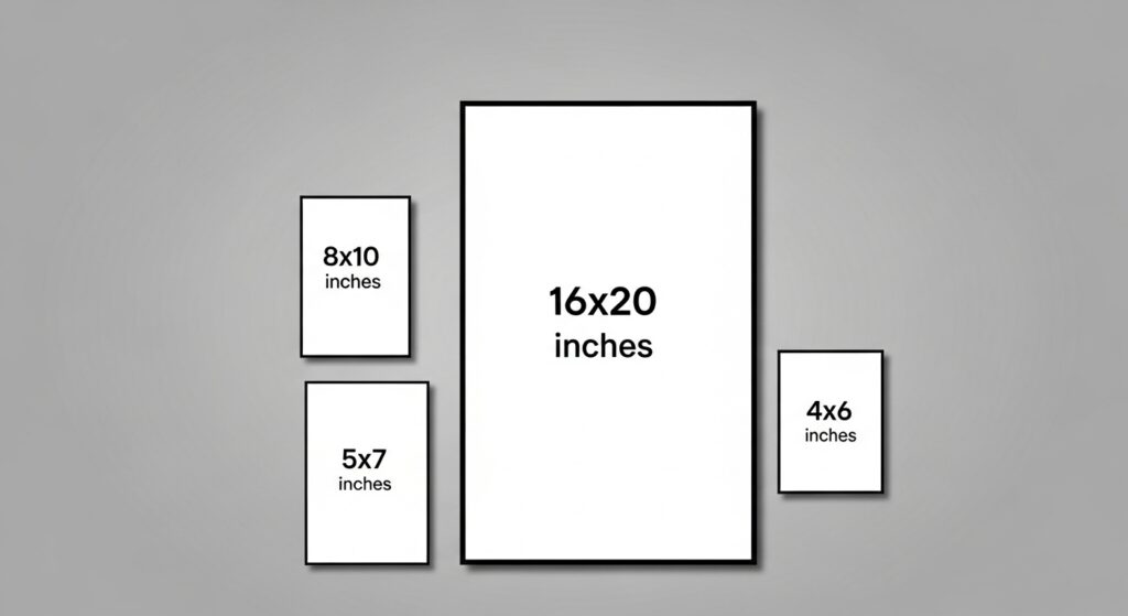 Discover the exact dimensions of a 16x20 photo in inches and cm, plus tips for printing and framing.