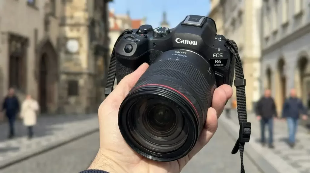 Canon EOS R6 Mark III hybrid mirrorless camera