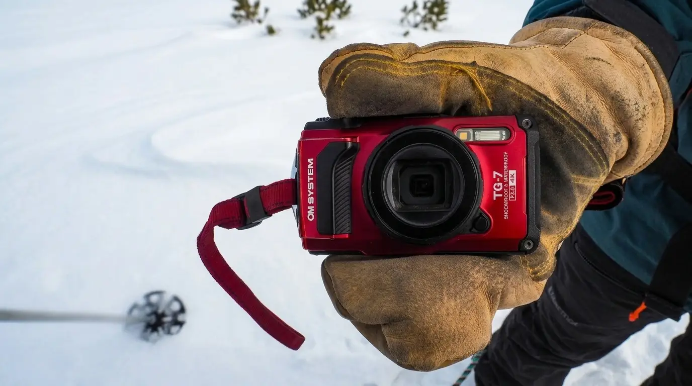 OM System Tough TG-7 waterproof adventure point and shoot camera