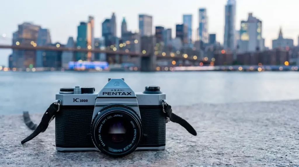 Pentax K1000 manual SLR film camera