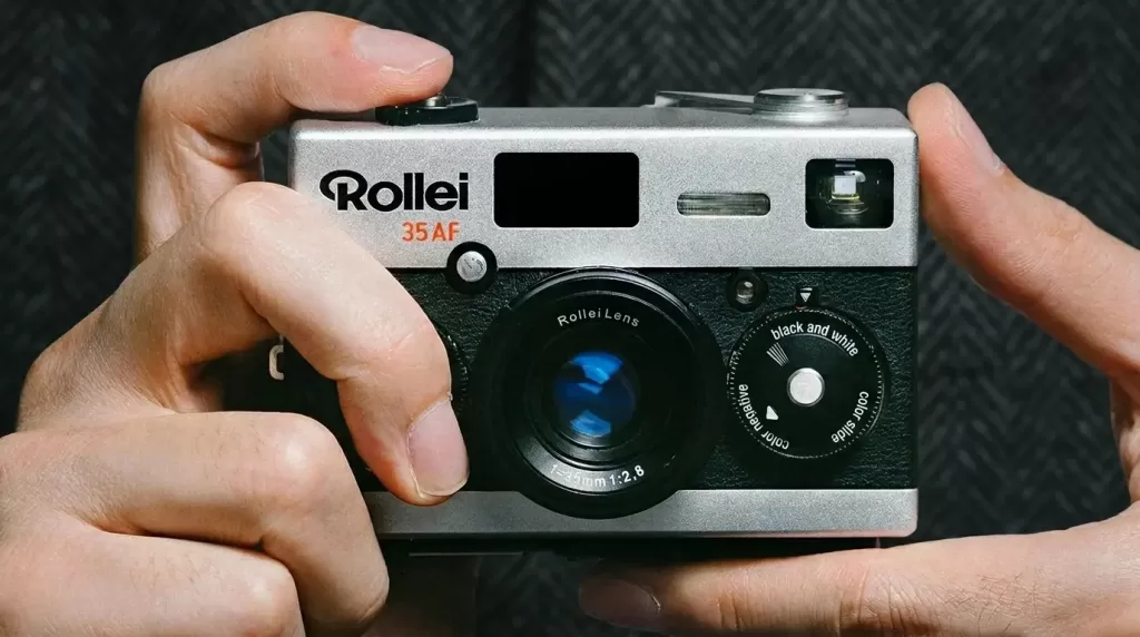 Rollei 35AF modern compact 35mm film camera