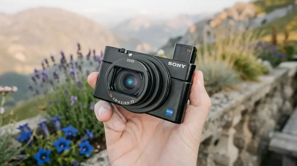 Sony RX100 VII point and shoot camera