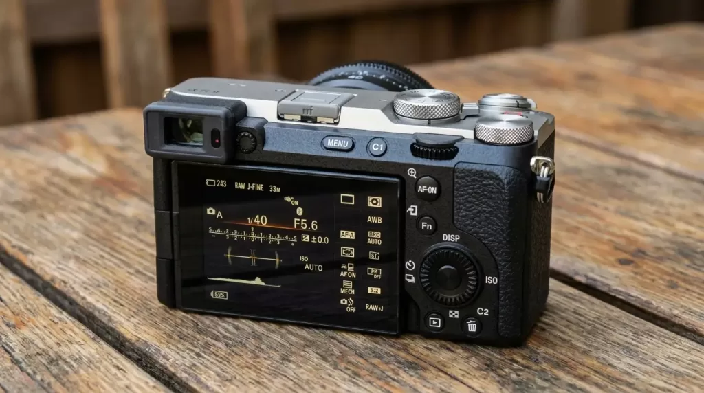 Sony a7C II compact full-frame mirrorless camera