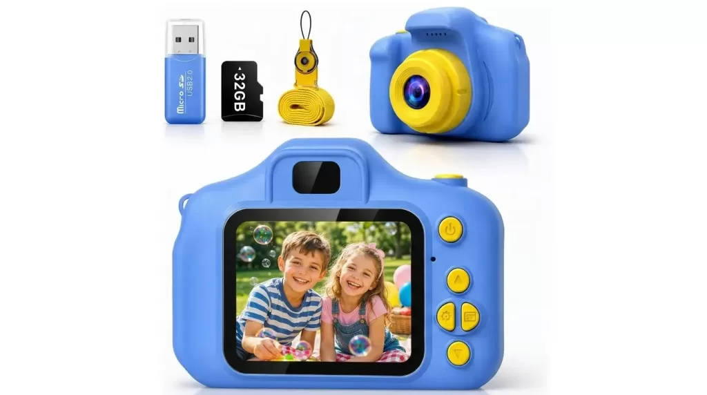 Toddler-friendly kids camera