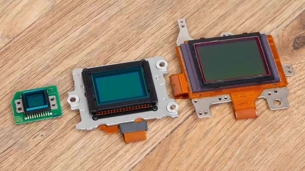APS-C vs full-frame sensor size comparison