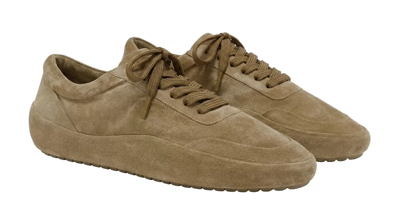 Pair of casual shoes background remove
