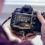 Camera capturing a RAW image
