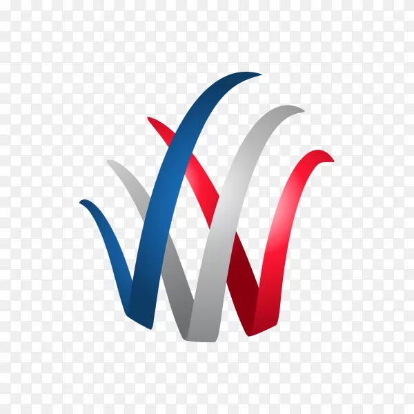 PNG logo with transparent background on checkered pattern