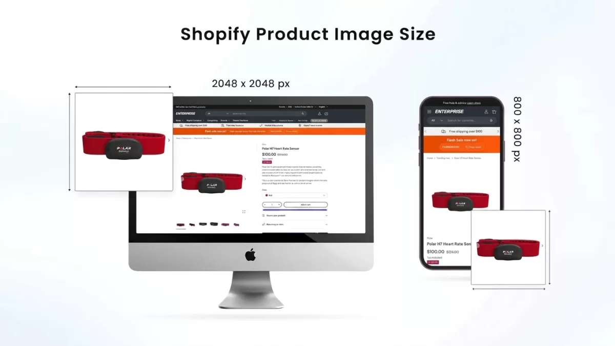 Shopify Image Size Guide 2026: Dimensions, Formats, Tips