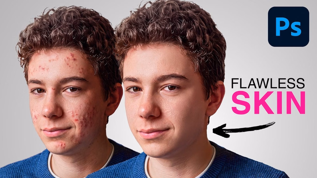 Camera Raw AI Blemish Removal in Photoshop 2026