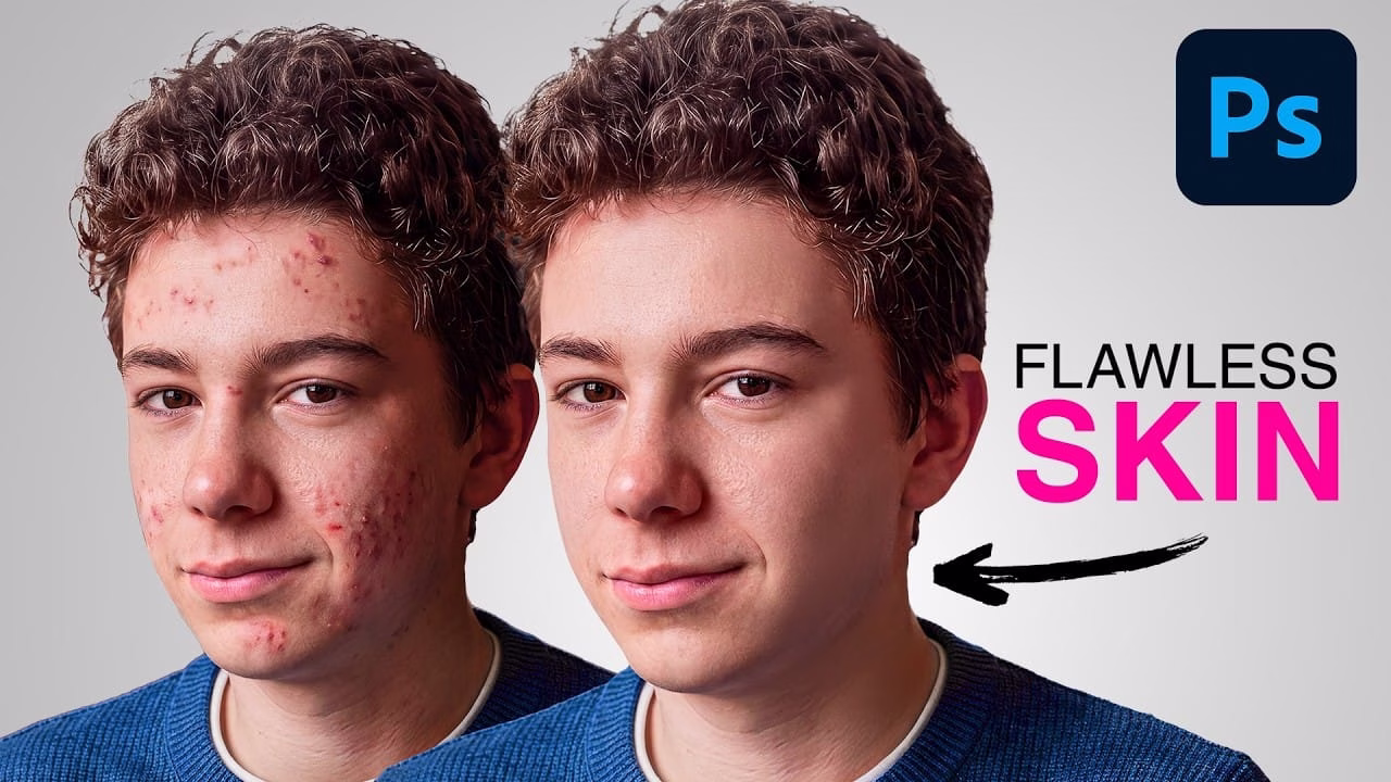 Remove Blemishes in Photoshop