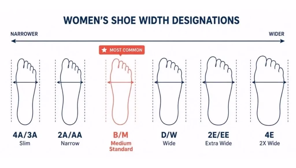 Shoe Width Explained
