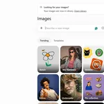 ChatGPT image generator interface