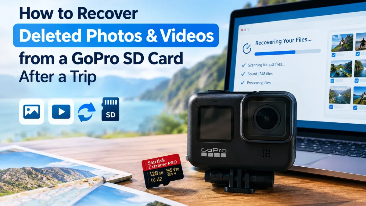Recover Deleted Photos & Videos from a GoPro SD Card